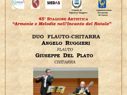 Concerto: sabato 10 dicembre 2022 ore 19.00    Amici della Musica Pignataro Maggiore (CE)